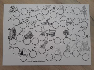 stolní hra - čaroděj Zapomnětlík